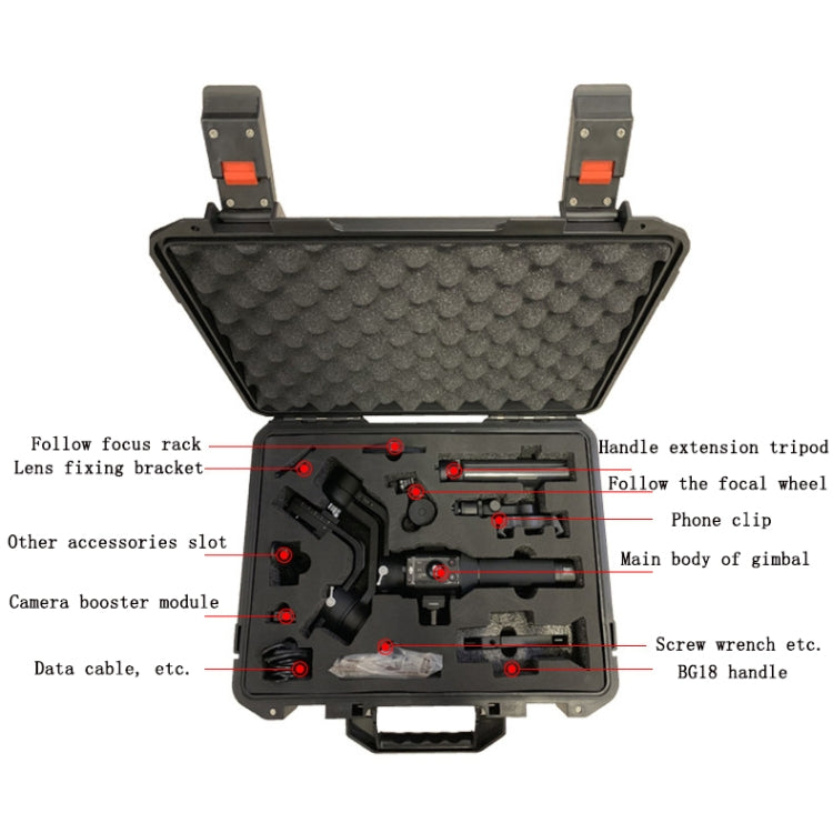 Explosion-Proof Shockproof Waterproof Box Bag For DJI Ronin SC(Black) - HoMEdemic™ 