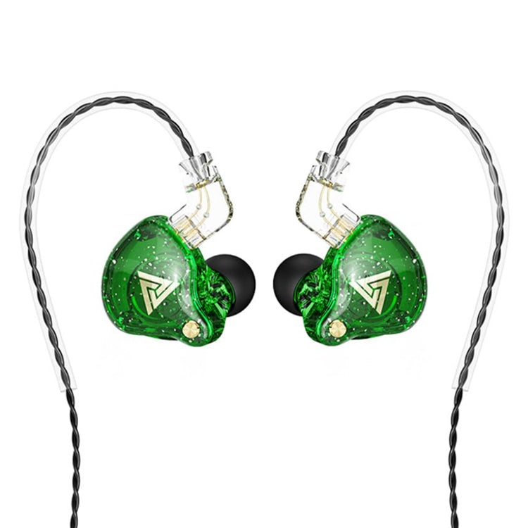 QKZ AK6 PRO HiFi Subwoofer In-Ear Wired Headphones with Mic(Green) - HoMEdemic™ 