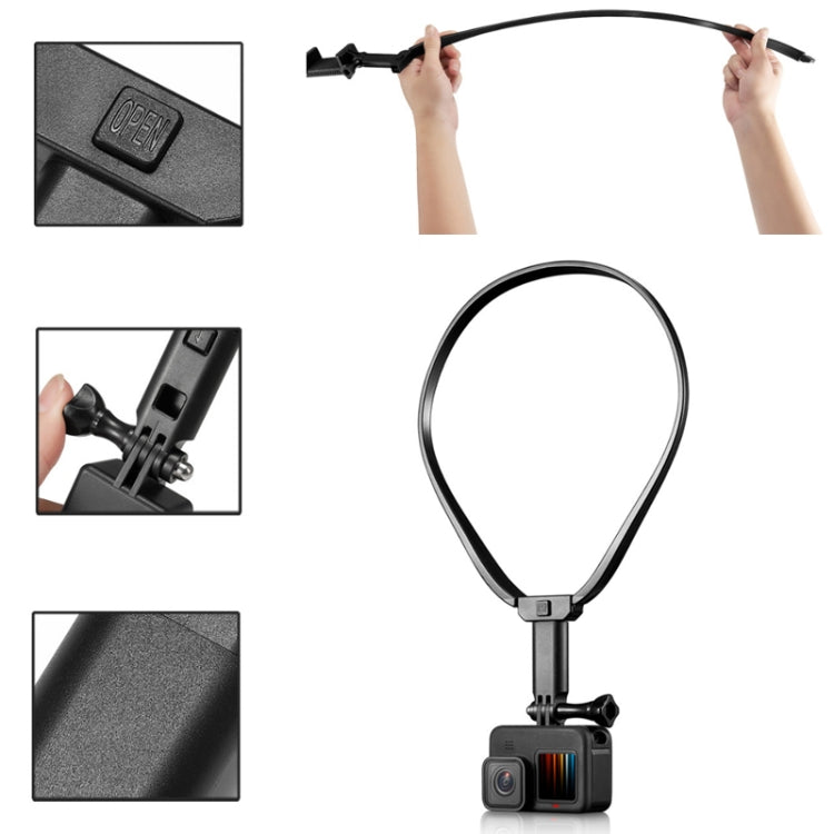 Action Camera Neck-hanging Bracket(Black) - HoMEdemic™ 