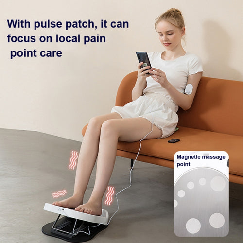 KL-808 EMS Foot Massager Massage Foot Mat Fitness Tilt Pedal,EU Plug With Remote Control - HoMEdemic™ 