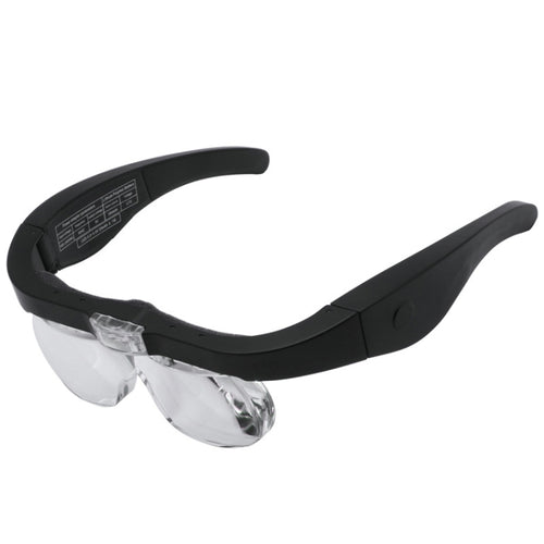 11537DC 1.5X / 2.5X / 3.5X / 5X Rechargeable LED Light Glasses Magnifier - HoMEdemic™ 