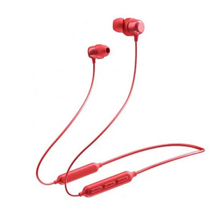 Havit i30 Mini Neck-Mounted Magnetic Sports Bluetooth Earphone(Red) - HoMEdemic™ 