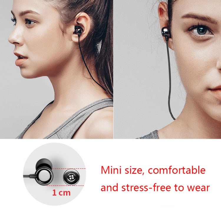 Havit i30 Mini Neck-Mounted Magnetic Sports Bluetooth Earphone(Black) - HoMEdemic™ 
