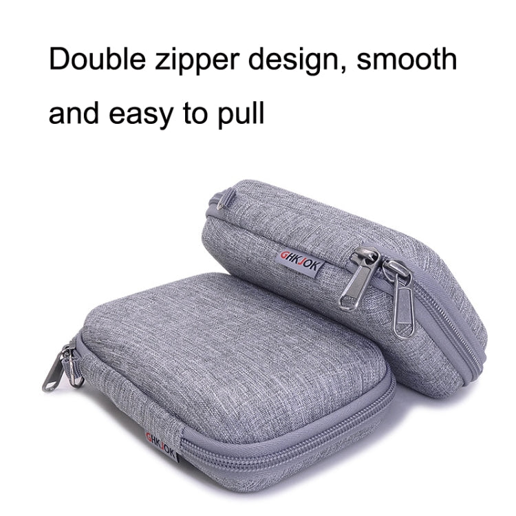 GHKJOK GH1373 Headphone Data Cable Digital Accessories Storage Bag - HoMEdemic™ 
