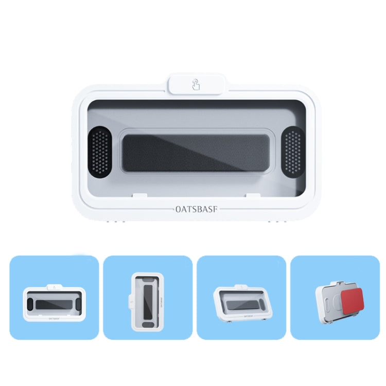 Oatsbasf  Bathroom Waterproof Phone Case Holder Shower Phone Box Wall Mount Phone Holder(White) - HoMEdemic™ 