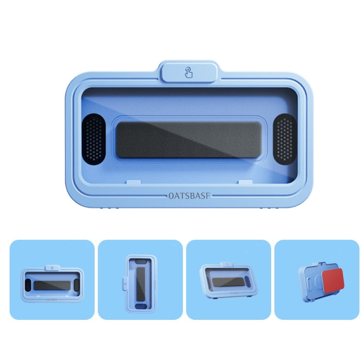 Oatsbasf  Bathroom Waterproof Phone Case Holder Shower Phone Box Wall Mount Phone Holder(Blue) - HoMEdemic™ 