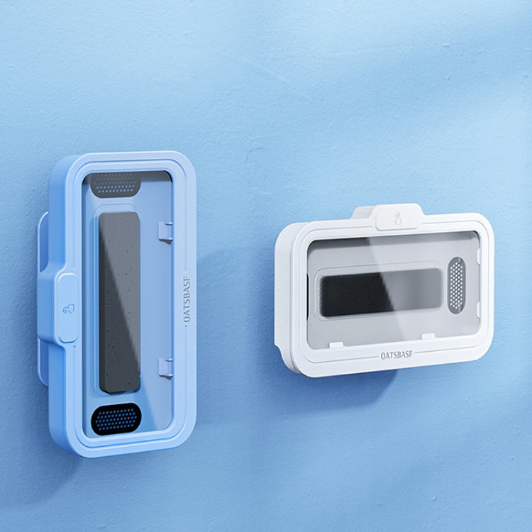 Oatsbasf  Bathroom Waterproof Phone Case Holder Shower Phone Box Wall Mount Phone Holder(Blue) - HoMEdemic™ 