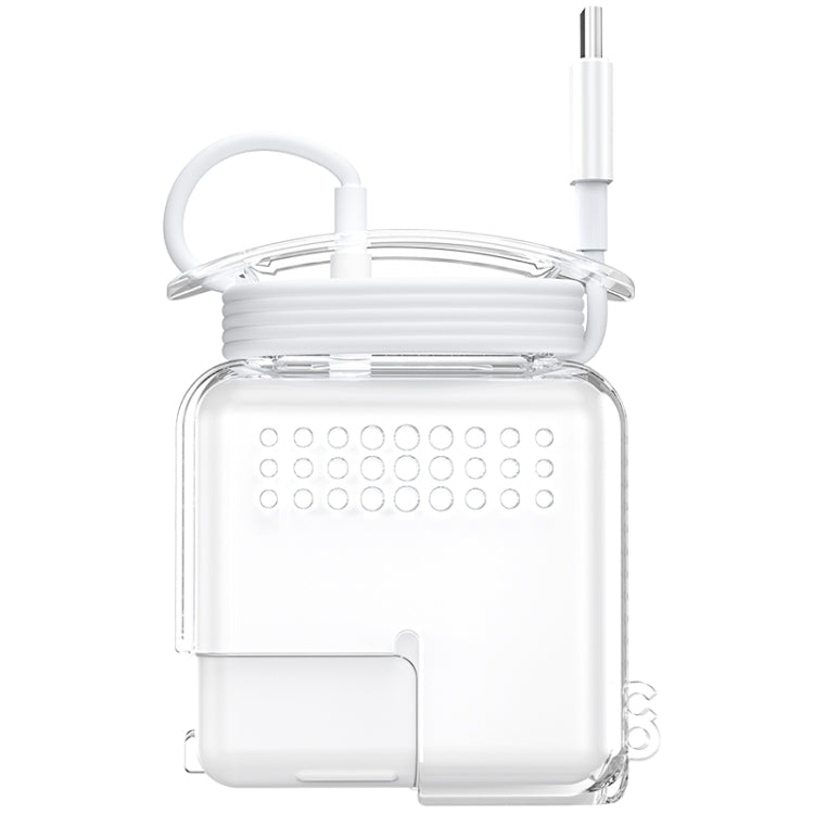 OATSBASF Transparent Silicone Power Protective Case For IPhone MacBook Pro Air 20W - HoMEdemic™ 