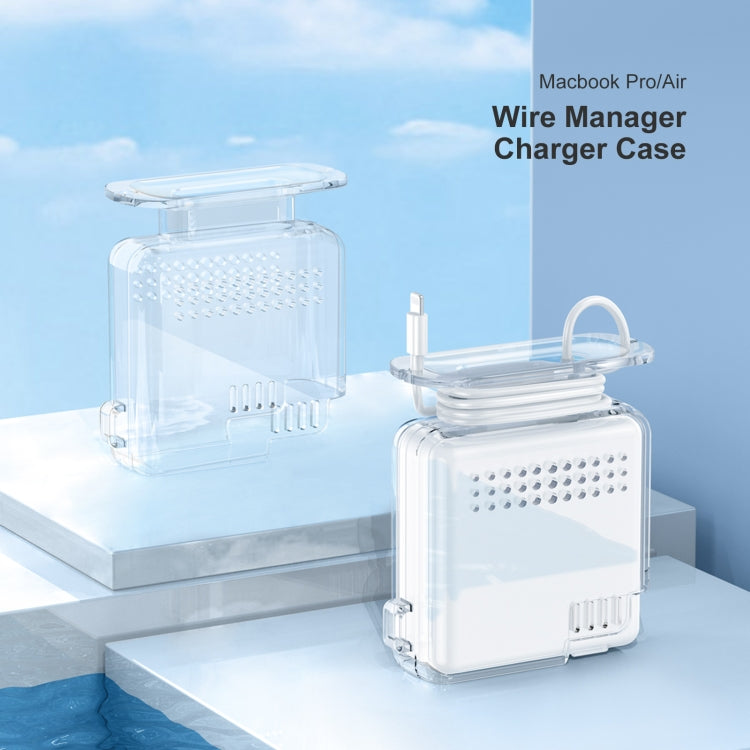 OATSBASF Transparent Silicone Power Protective Case For IPhone MacBook Pro Air 20W - HoMEdemic™ 