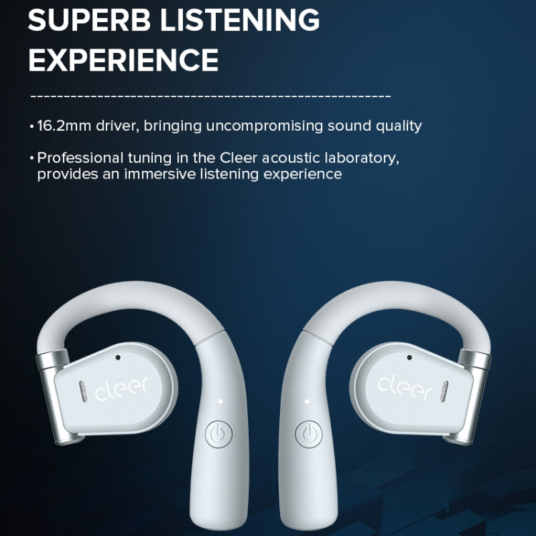 Cleer Call Noise Cancelling Music Gaming Swivel Over-Ear Wireless Bluetooth Earphones(White) - HoMEdemic™ 