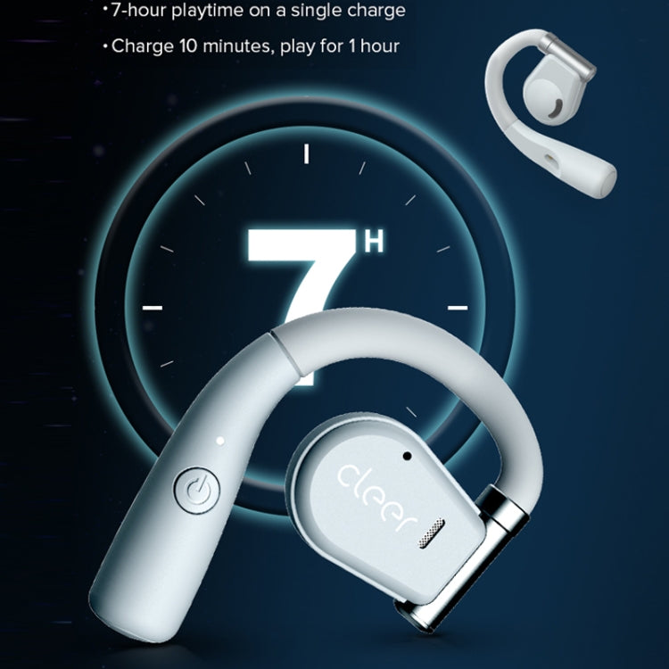 Cleer Call Noise Cancelling Music Gaming Swivel Over-Ear Wireless Bluetooth Earphones(Blue) - HoMEdemic™ 