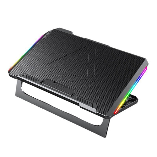 NUOXI Q9 RGB Lighting Effect Laptop Cooler(Black) - HoMEdemic™ 