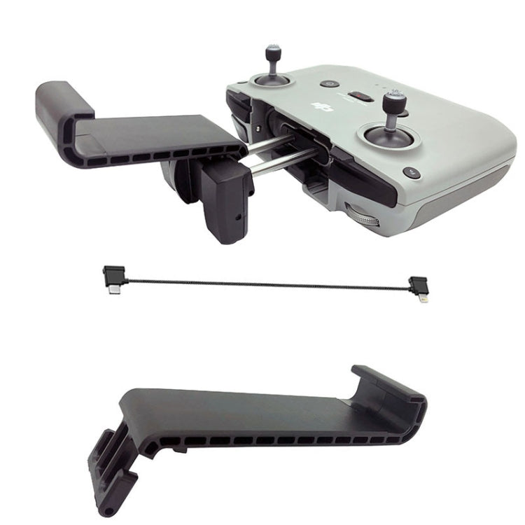 RC Tablet Extension Bracket For DJI Mavic 3 / Air 2 / Air 2S / Mini 2, Style: Large+For Apple Line - HoMEdemic™ 