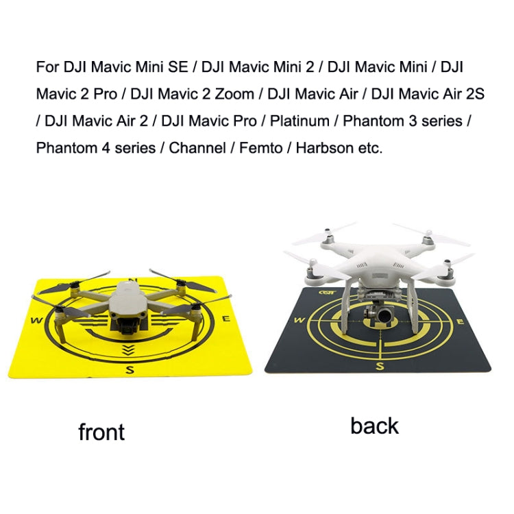 Outdoor Aerial Photography Double-sided Landing Pad For DJI Mavic 3 / Air 2 / Air 2S(Yellow + Black) - HoMEdemic™ 