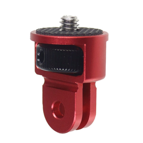 1/4 Inch Screw Converter Tripod Adapter for Sport Camera(Red Black) - HoMEdemic™ 