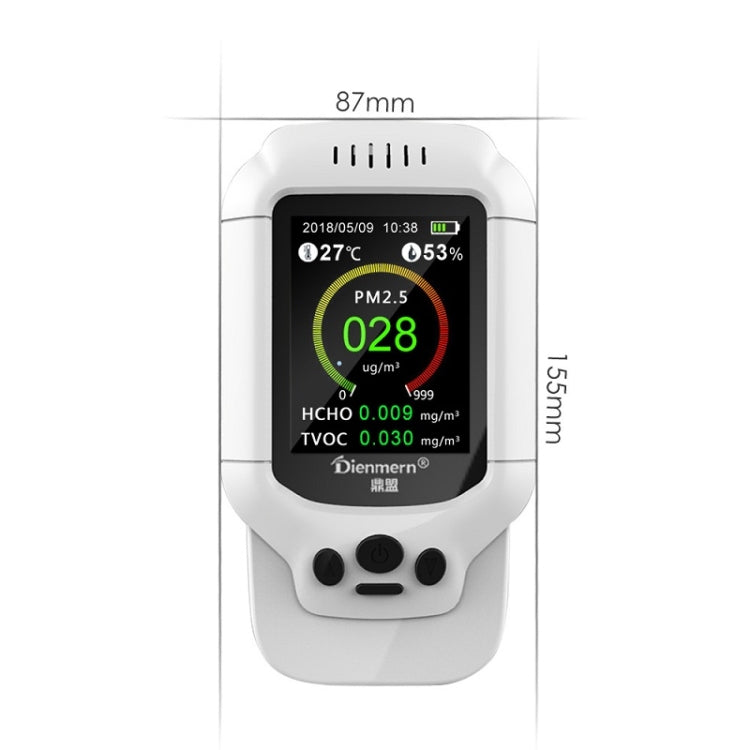 Formaldehyde TVOC Detector PM2.5 Dust Tester, DM502 - HoMEdemic™ 