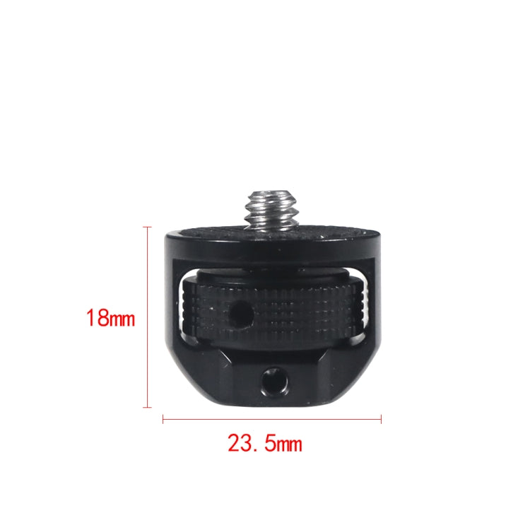 Camera Conversion Screw 1/4 Inch  Adapter for DJI Pocket2 /Insta360 ONE X2(Black+Titanium) - HoMEdemic™ 