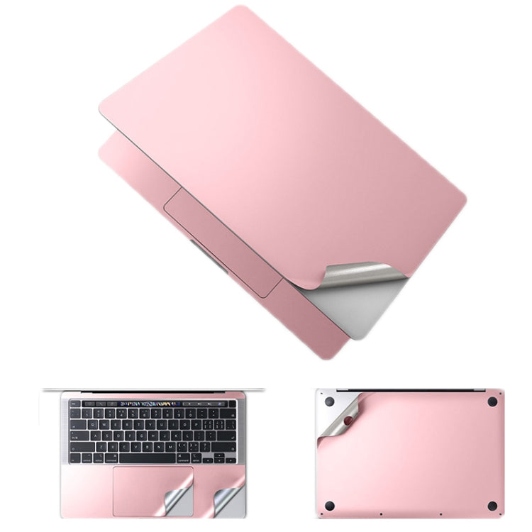 JRC Upper Cover Film + Bottom Cover Film + Full-Support Film + Touchpad Film Laptop Protective Sticker For Macbook 16Pro 2021 A2485(Rose Gold) - HoMEdemic™ 