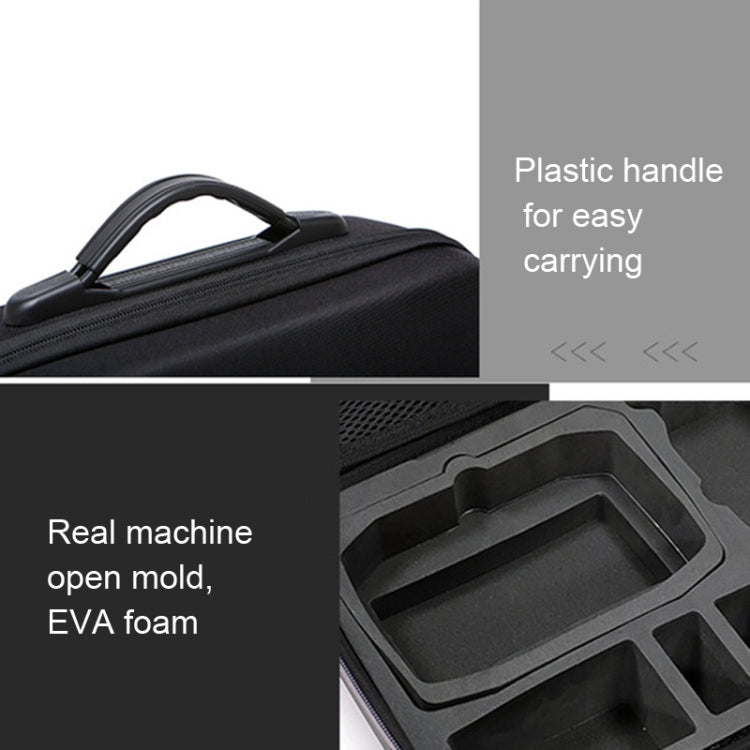 Suitcase Backpack Messenger Bag Organizer for DJI MINI 3 PRO( Pu Diamond Pattern) - HoMEdemic™ 