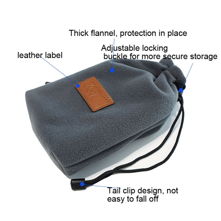 CQT Storage Bag Thick Flannel Bag For DJI Mini 3 Pro,Specification: 2 PCS Bag+Paddle Tie Band - HoMEdemic™ 