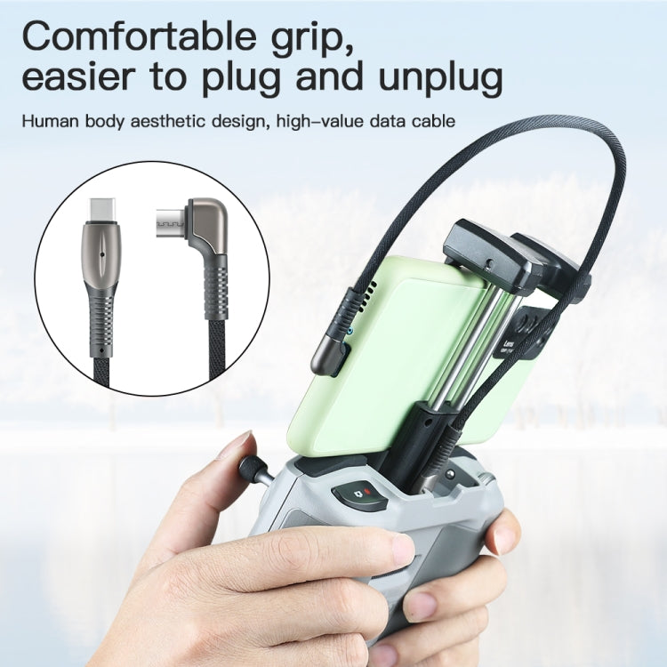 Aluminum Alloy Housing Cable Data Cable for DJI Mavic 3 /Mini 3 Pro /Air 2S/Mini 2,Style: 8 Pin - HoMEdemic™ 