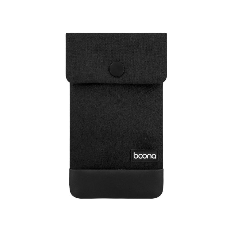 Baona Waterproof Data Cable Protective Bag, Spec: Hidden Buckle Large (Black) - HoMEdemic™ 