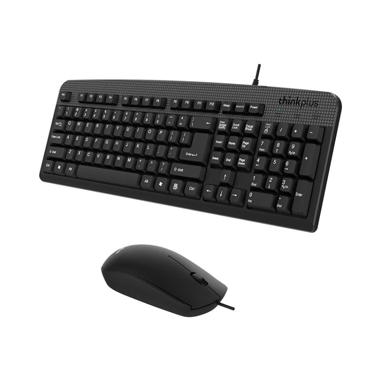 Lenovo Thinkplus USB Wired Office Keyboard And Mouse Set(KM130 Pro) - HoMEdemic™ 
