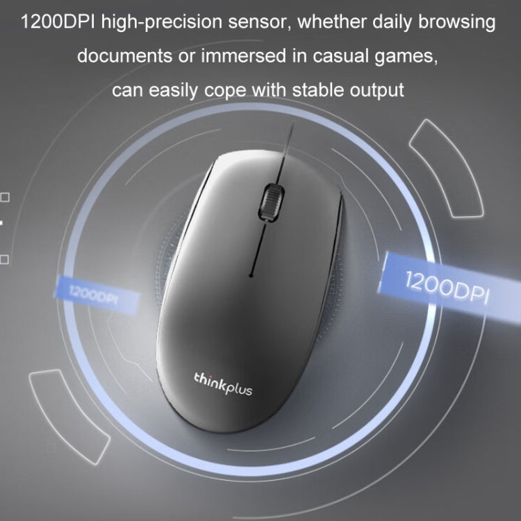 Lenovo Thinkplus USB Wired Office Keyboard And Mouse Set(KM130 Pro) - HoMEdemic™ 