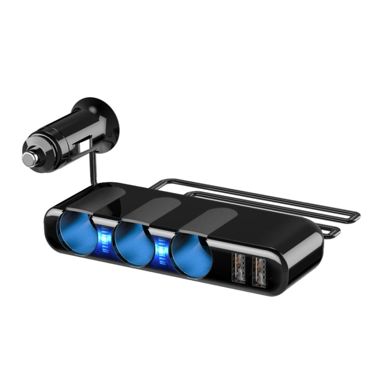 SHUNWEI Car Cigarette Lighter Charger 12/24V USB Converts Socket, Style: 3 Holes 2 USB - HoMEdemic™ 