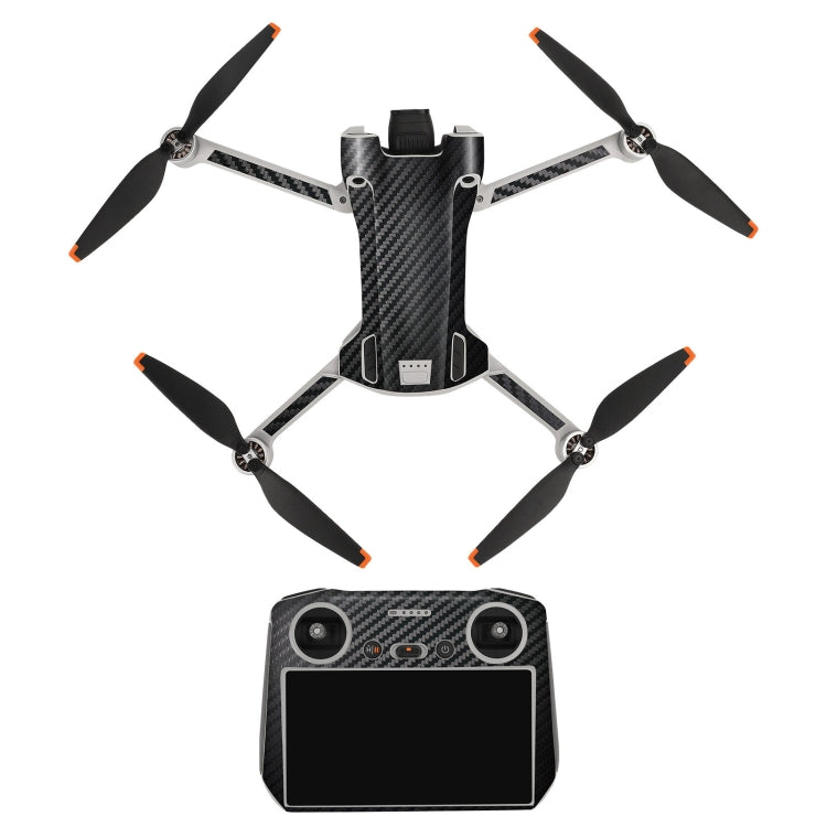 Sunnylife Drone+Remote Control Protective Sticker For DJI Mini 3 Pro RC Version(Carbon Black) - HoMEdemic™ 