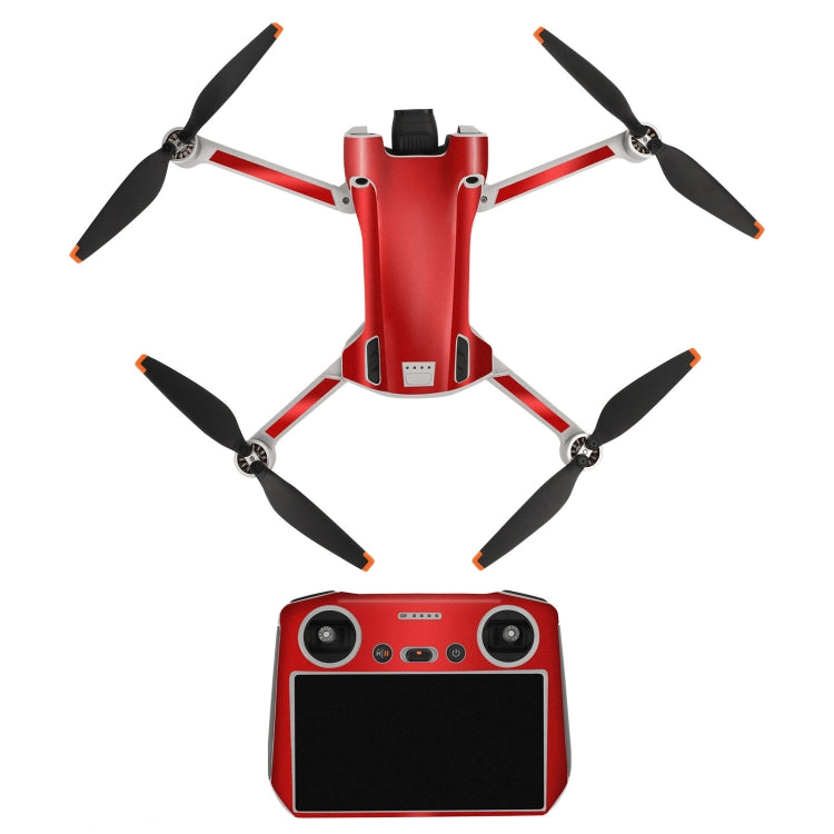 Sunnylife Drone+Remote Control Protective Sticker For DJI Mini 3 Pro RC Version(Aurora Red) - HoMEdemic™ 