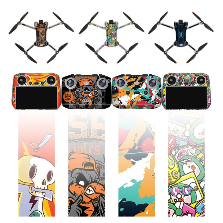 Sunnylife Drone+Remote Control Protective Sticker For DJI Mini 3 Pro RC Version( Skateboard) - HoMEdemic™ 