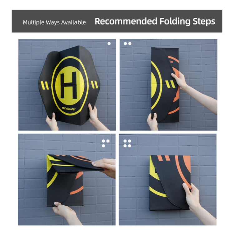 Sunnylife Drone Universal Double Sided Foldable Leather Helipad,Size:55 x 50cm - HoMEdemic™ 