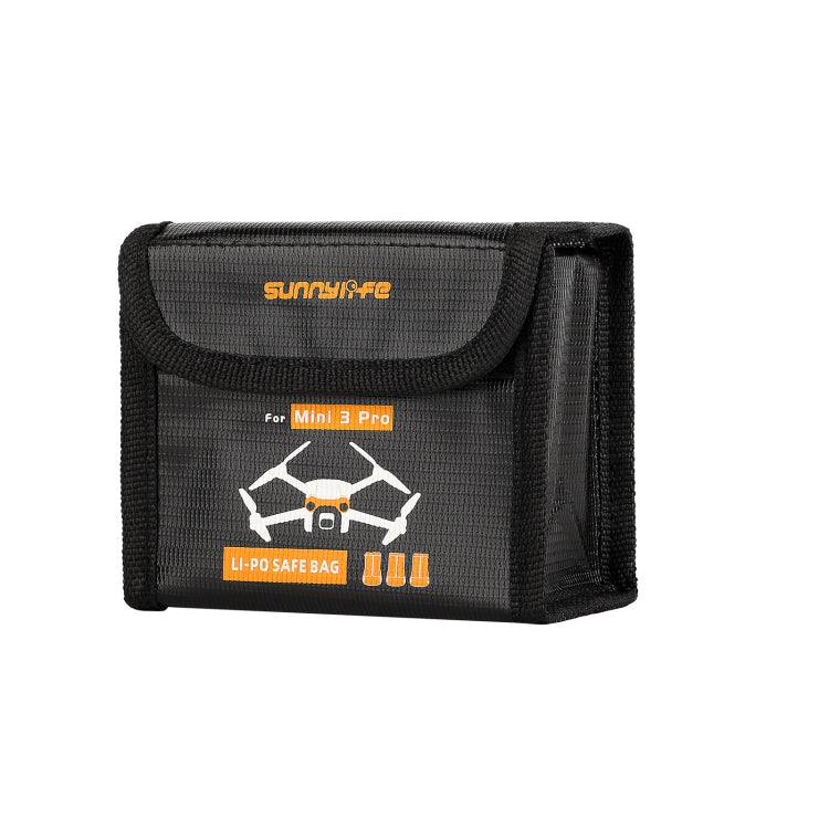Sunnylife  Battery Explosion-proof Bag Storage Bag for DJI Mini 3 Pro,Size: Can Hold 3 Batteries - HoMEdemic™ 
