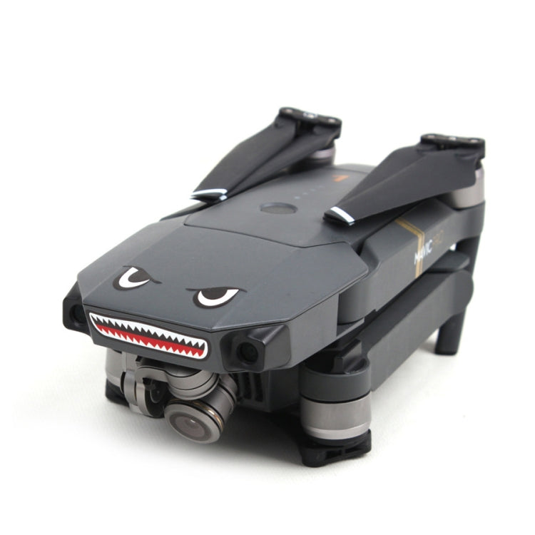 3 Sets Drone Shark Emoticon Body Sticker Battery Sticker(Blue Black) - HoMEdemic™ 