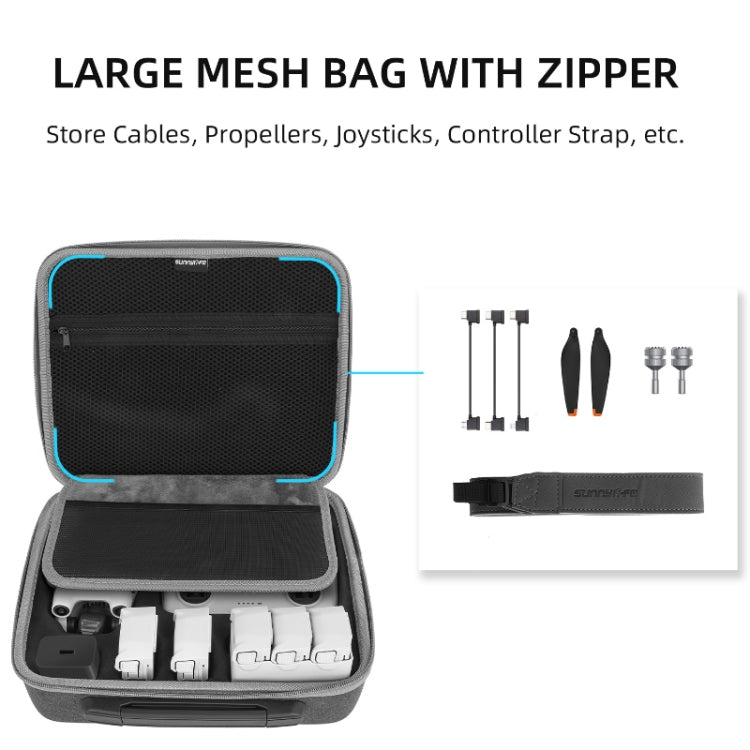 Sunnylife Drone Protective Storage Bag for DJI Mini 3 Pro,Style: Can Hold 6 Battery Bag - HoMEdemic™ 