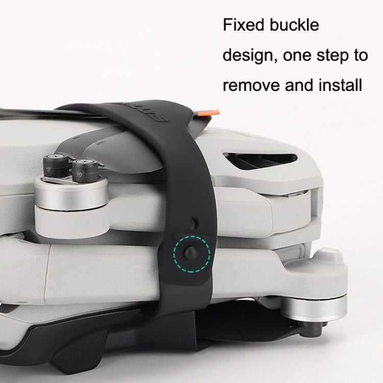 Sunnylife MM3-SJ398 For Mini 3 Pro Propeller Blade Retainer Chassis Cover(Black) - HoMEdemic™ 