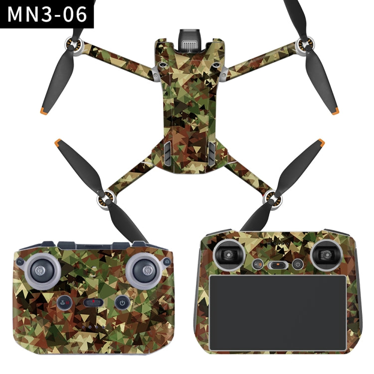 Flat Style Waterproof Anti-Scratch Sticker For DJI Mini 3 Pro RC-N1 Ordinary Version(Mn3-06) - HoMEdemic™ 