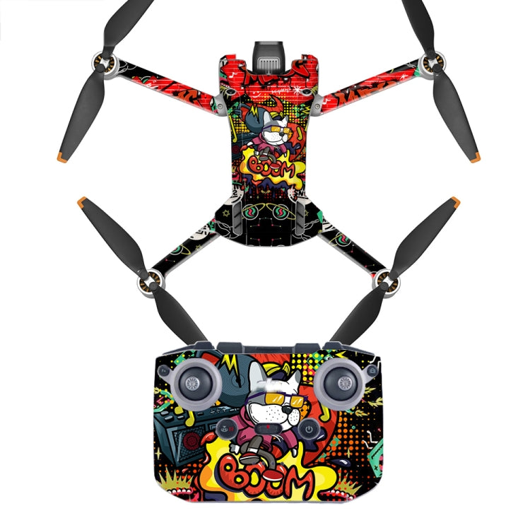 Flat Style Waterproof Anti-Scratch Sticker For DJI Mini 3 Pro RC-N1 Ordinary Version(Mn3-13) - HoMEdemic™ 