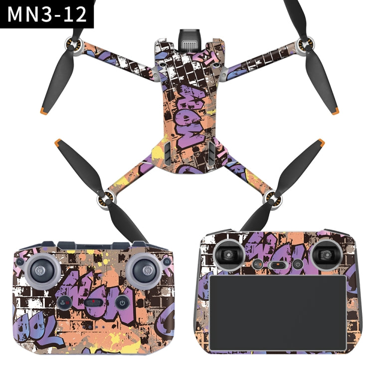 Flat Style Waterproof Anti-Scratch Sticker For DJI Mini 3 Pro RC With Screen Version(Mn3-12) - HoMEdemic™ 