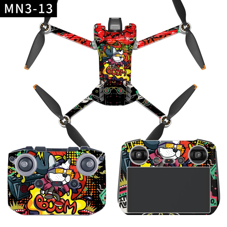 Flat Style Waterproof Anti-Scratch Sticker For DJI Mini 3 Pro RC With Screen Version(Mn3-13) - HoMEdemic™ 