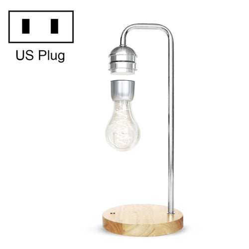 DP-003 Maglev Light Bulb Desk Lamp Black Technology Ornament, Plug Type:US Plug(U Shaped Stand) - HoMEdemic™ 