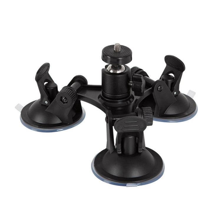 Car General Purpose Vehicle Bracket Suction Cup Fixed Glass Video Shooting Base, Shape: Suction Cup+PTZ - HoMEdemic™ 