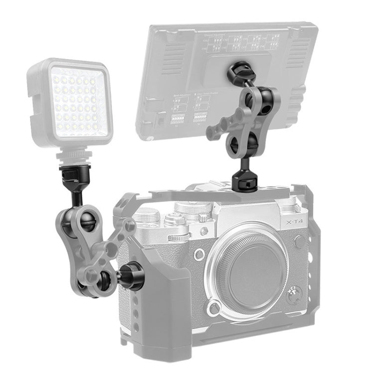 2.5cm Ball Head Clip for Action Camera Underwater Video Camera Light Diving Joint(Titanium) - HoMEdemic™ 
