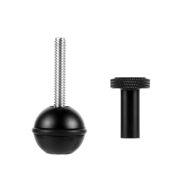 Ball Head Adapter Adjustable Screw Fixed Mount  Camera Underwater Diving Photography Lights Bracket(1/4 Inch  Black) - HoMEdemic™ 