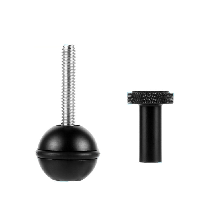 Ball Head Adapter Adjustable Screw Fixed Mount  Camera Underwater Diving Photography Lights Bracket(M5 Screw Black) - HoMEdemic™ 