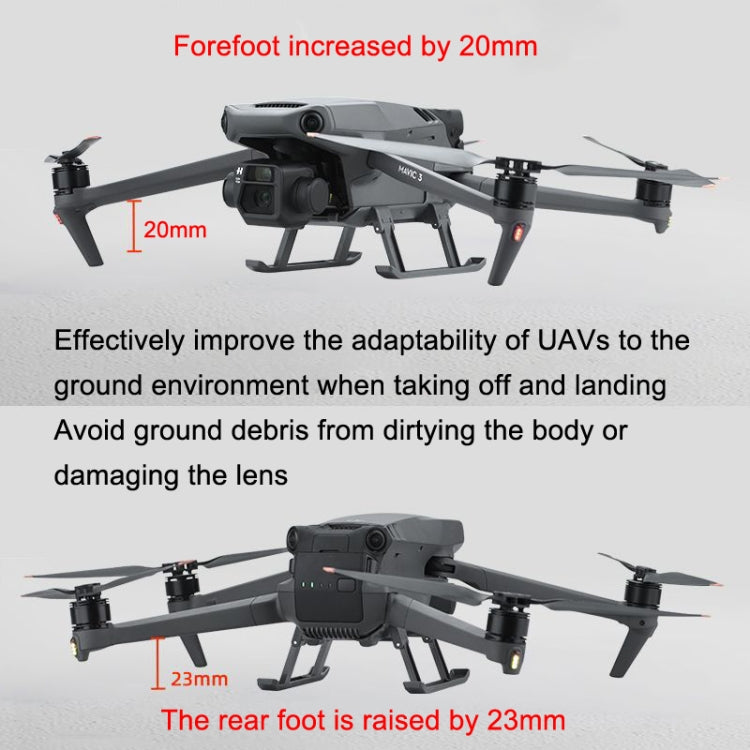 BRDRC Foldable Heightening Landing Gear Lifting Support Accessories For DJI MAVIC 3 - HoMEdemic™ 