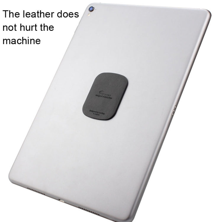 SUMITAP STHP-C40 Leather Square Magnetic Sheet Magnetic Car Phone Holder Accessories(Brown) - HoMEdemic™ 