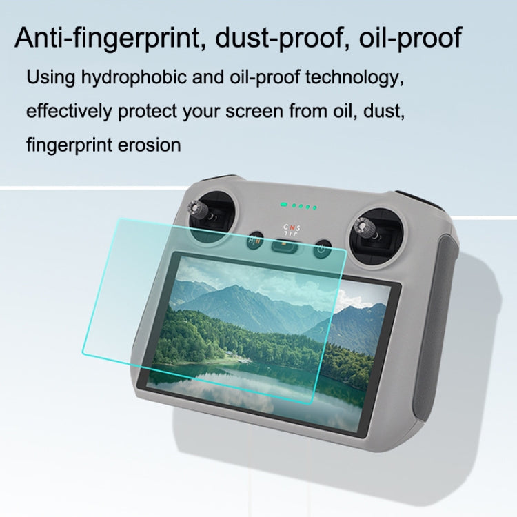 Sunnylife MM3-GHM387 9H 2.5D HD Tempered Glass Film For Mini3 Pro Remote Control(As Show) - HoMEdemic™ 