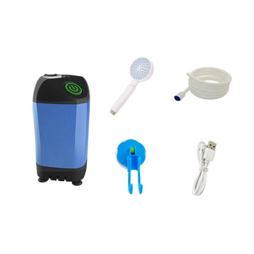 Outdoor Bath Artifact Field Dormitory Simple Electric Shower, Specification: Basic Model 4400mAh - HoMEdemic™ 